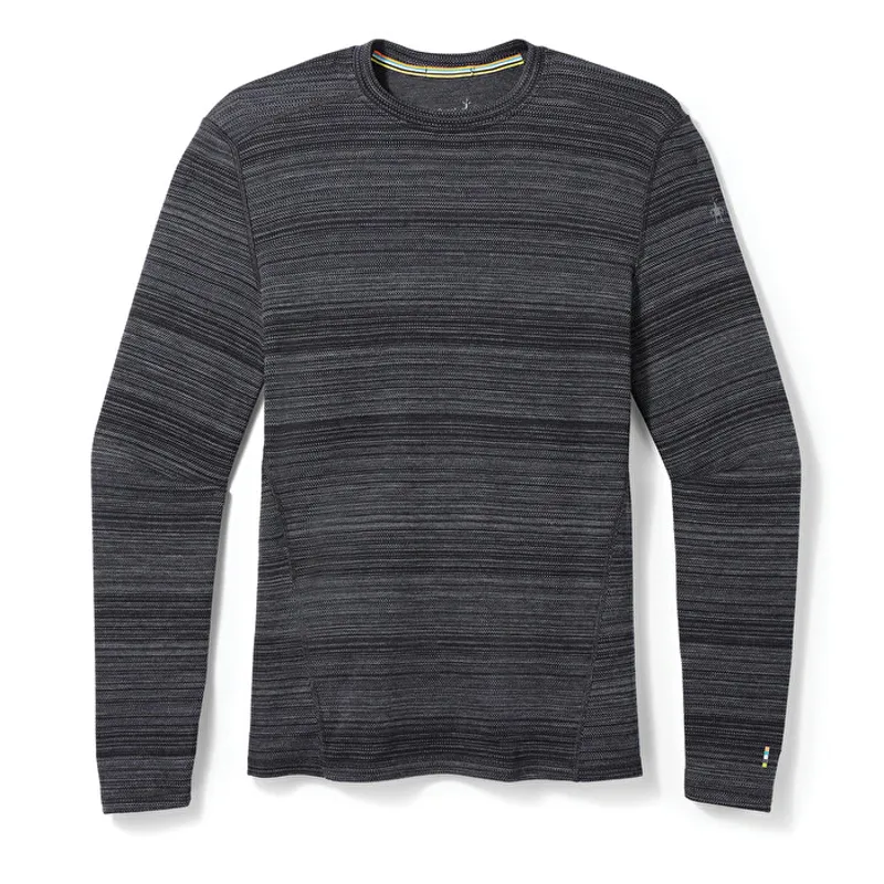 2024 Smartwool Merino Top men's base layer black colour shift